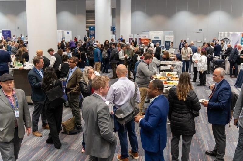 Annual Meeting attendees in the Exhibit Hall