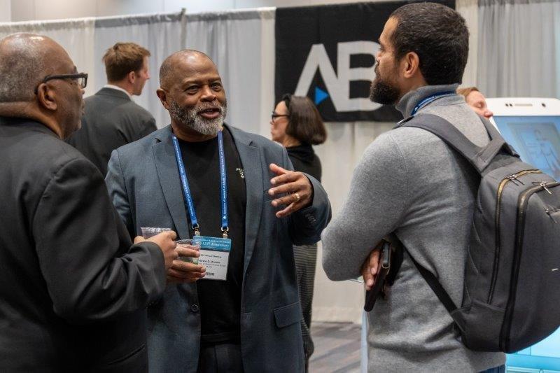 Annual Meeting attendees in the Exhibit Hall