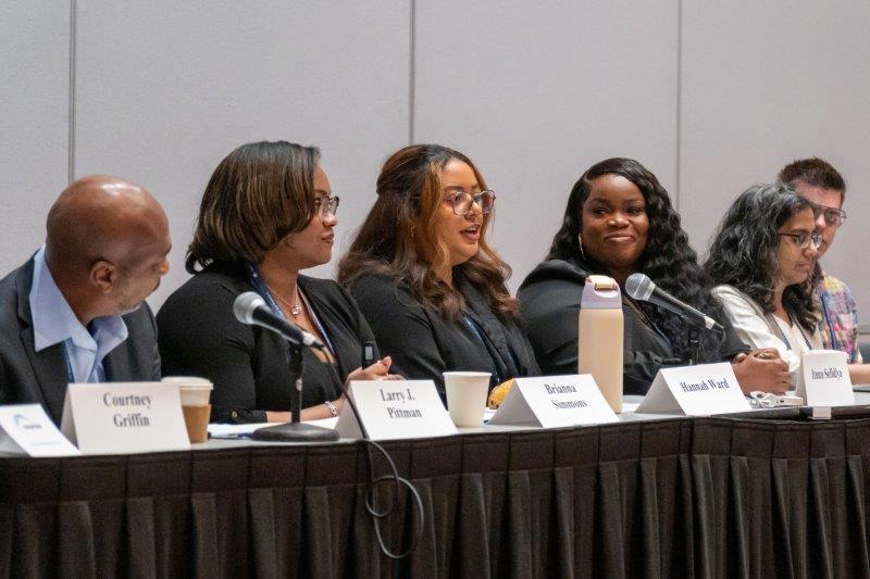 Panelists at the Section on Law in the Americas session "The Courage to Engage: Celebrating DEIB in the Face of DEIB Bans"