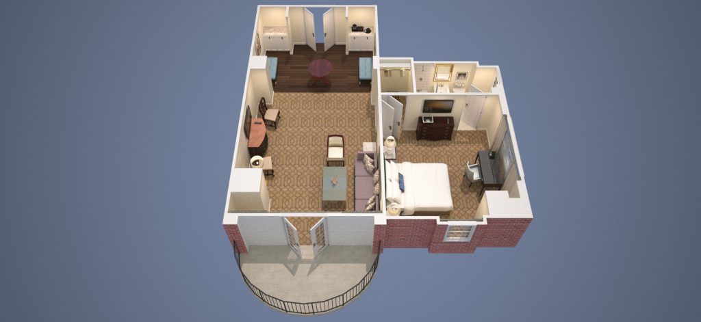 Marriott Wardman Park Wardman Tower Executive 20 Suite Diagram